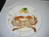 Large soft shell crab in the florida panhandle at the Hotel defuniak.